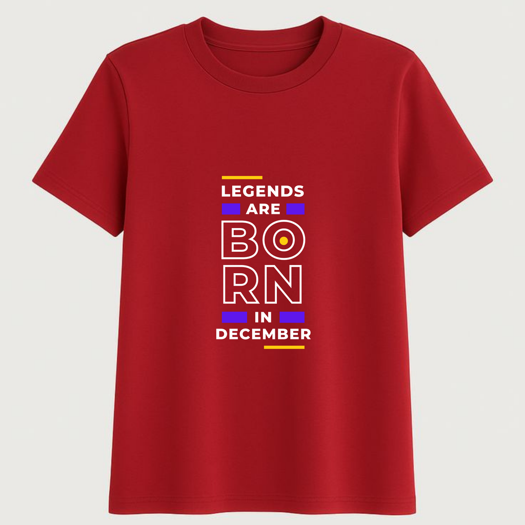 Legends are born in December