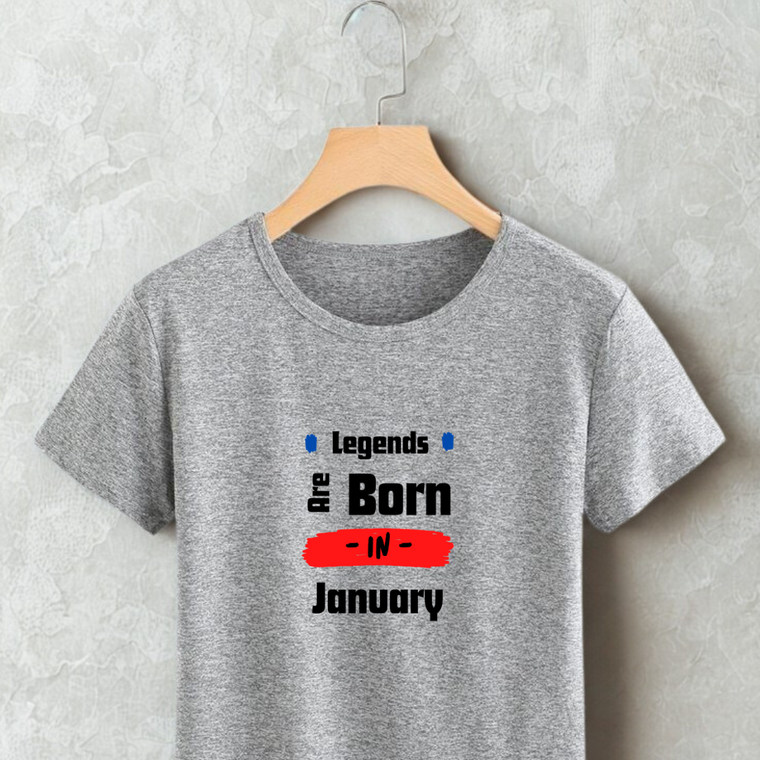 Legends are born in January