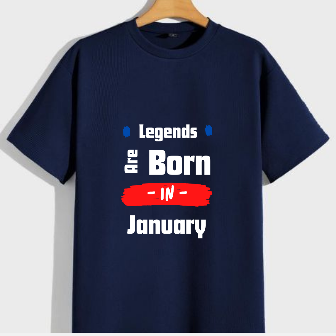 Legends are born in January