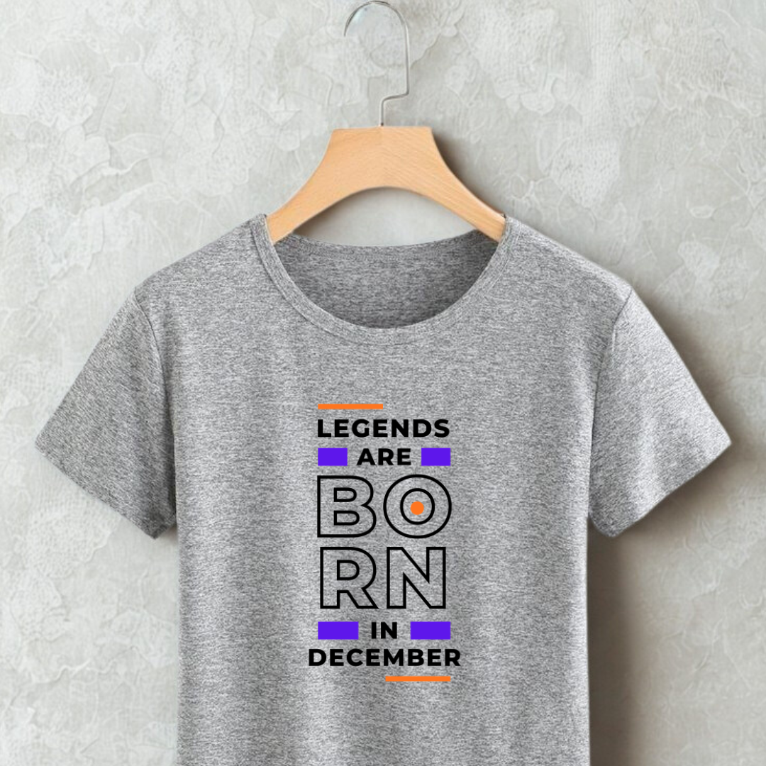 Legends are born in December