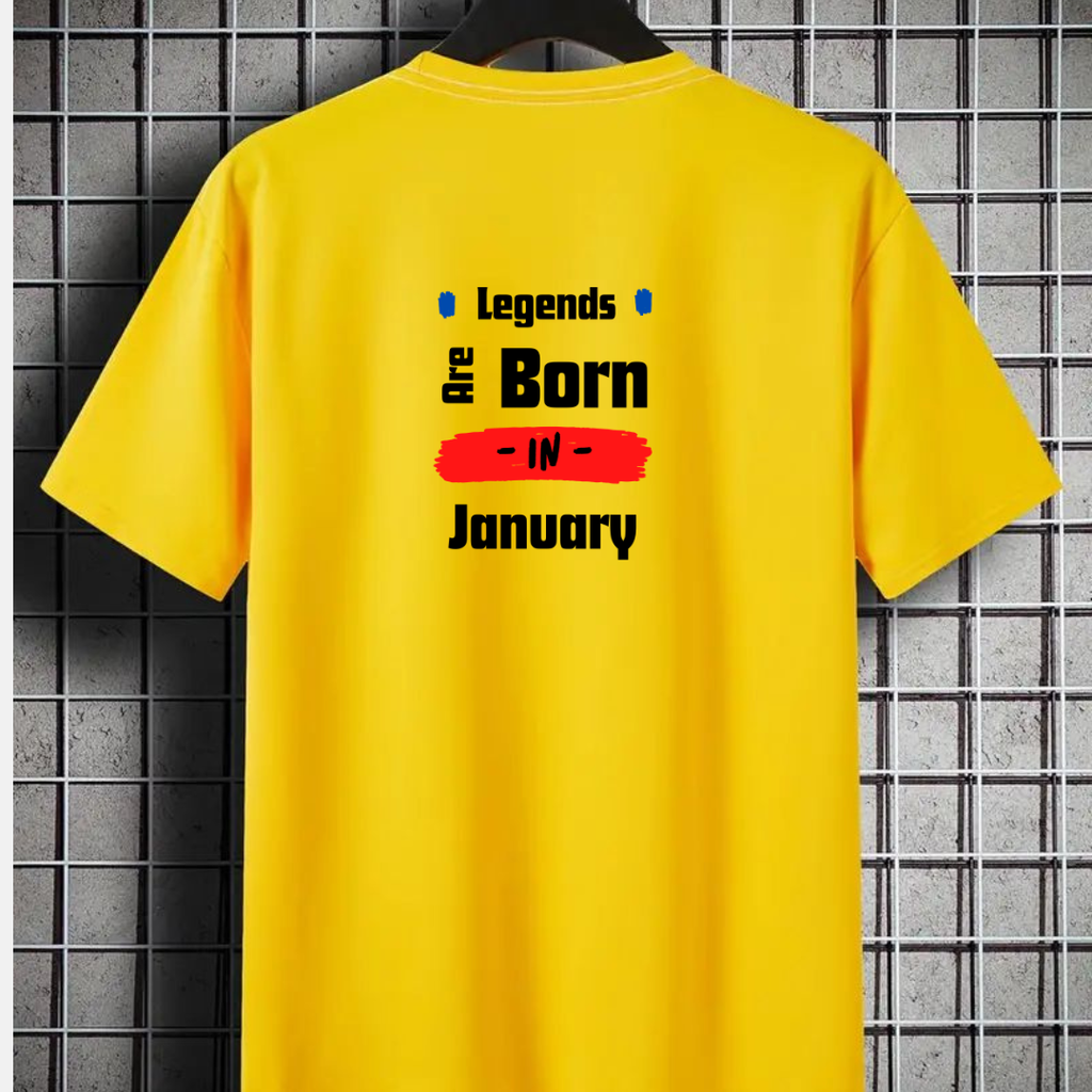 Legends are born in January