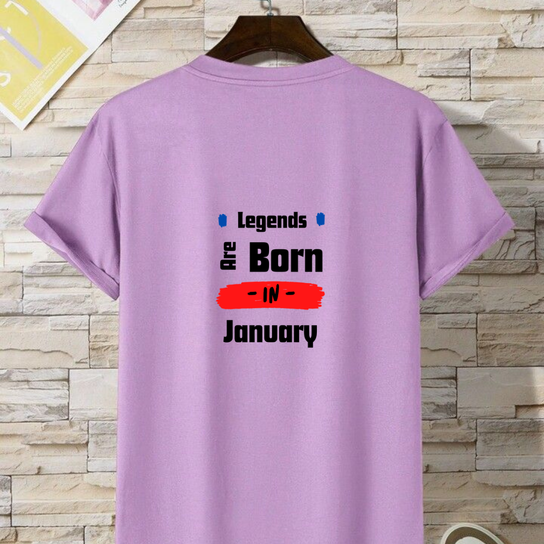 Legends are born in January
