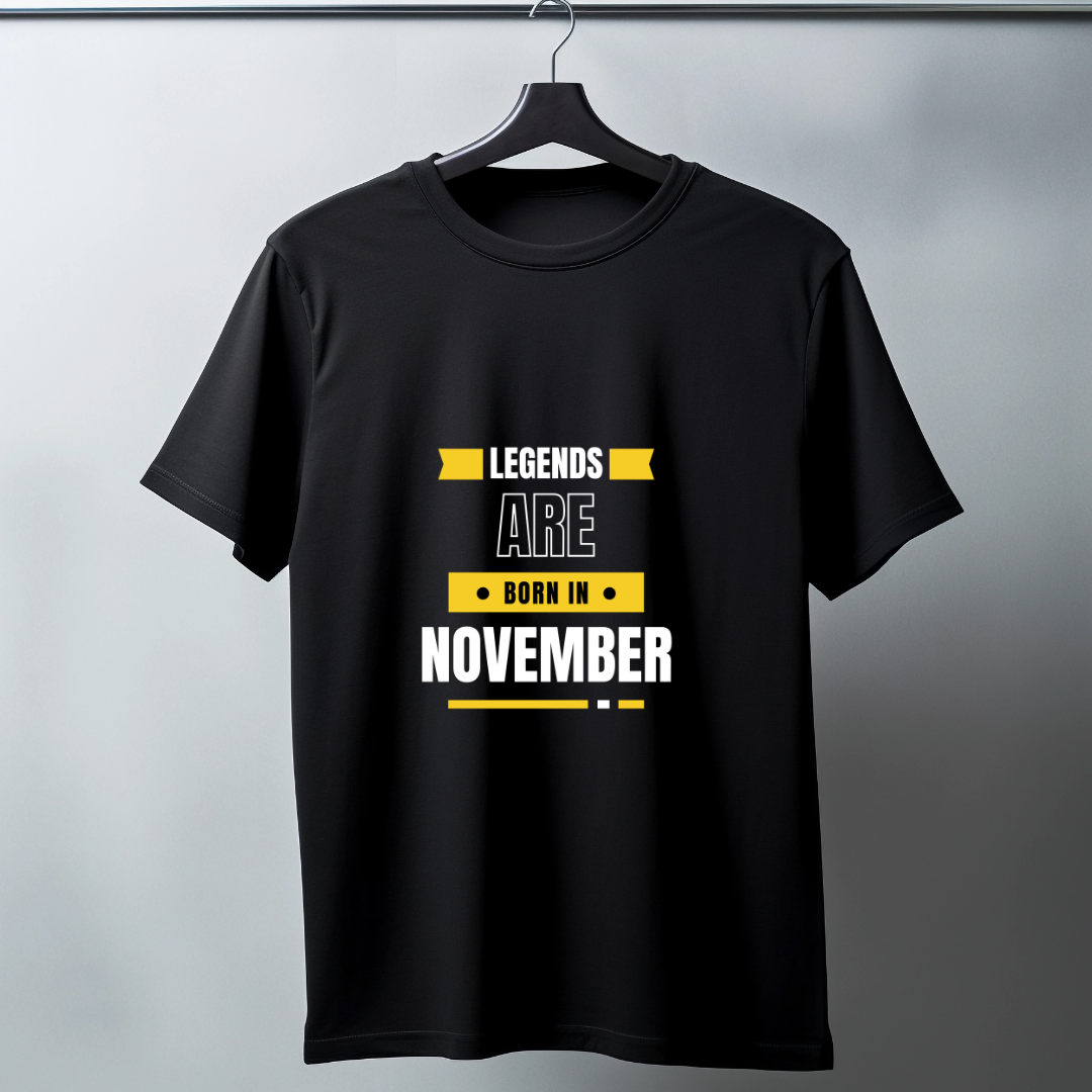 Legends are Born In November