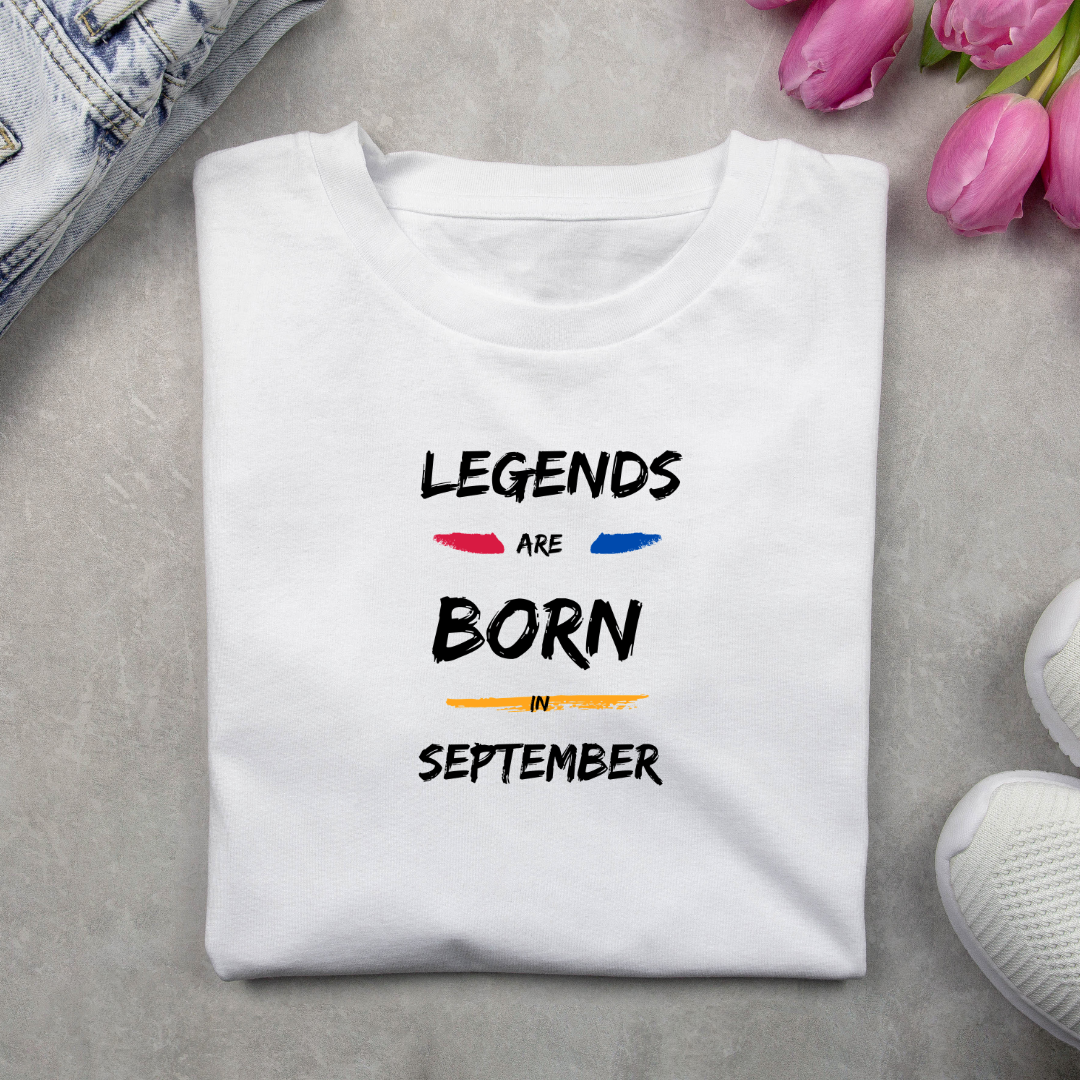 Legends are in Born in September