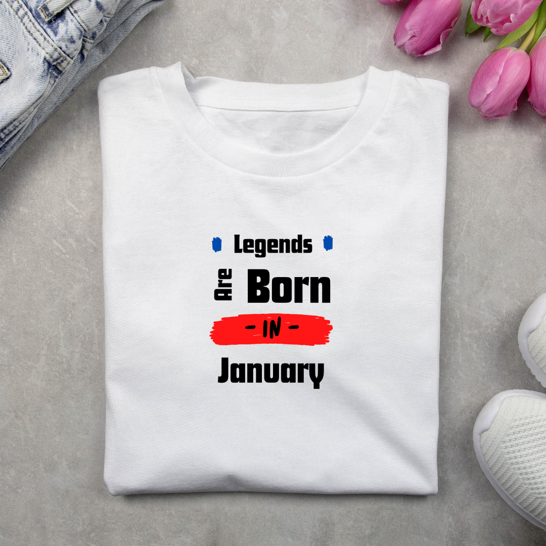 Legends are born in January