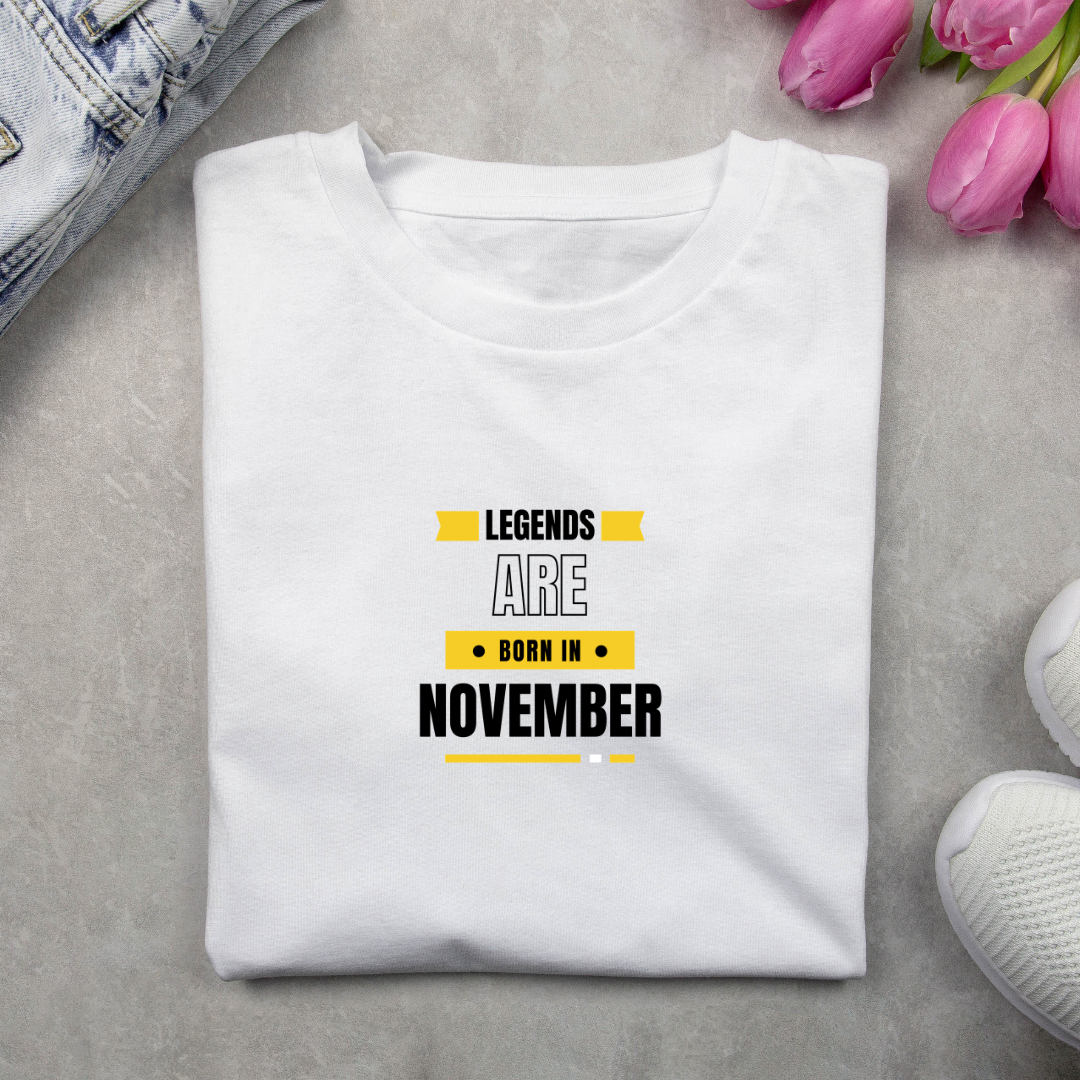 Legends are Born In November