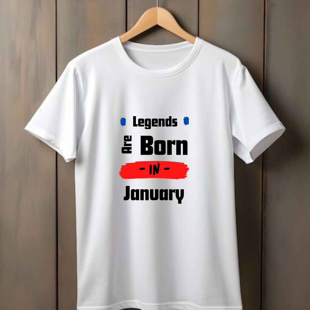 Legends are born in January