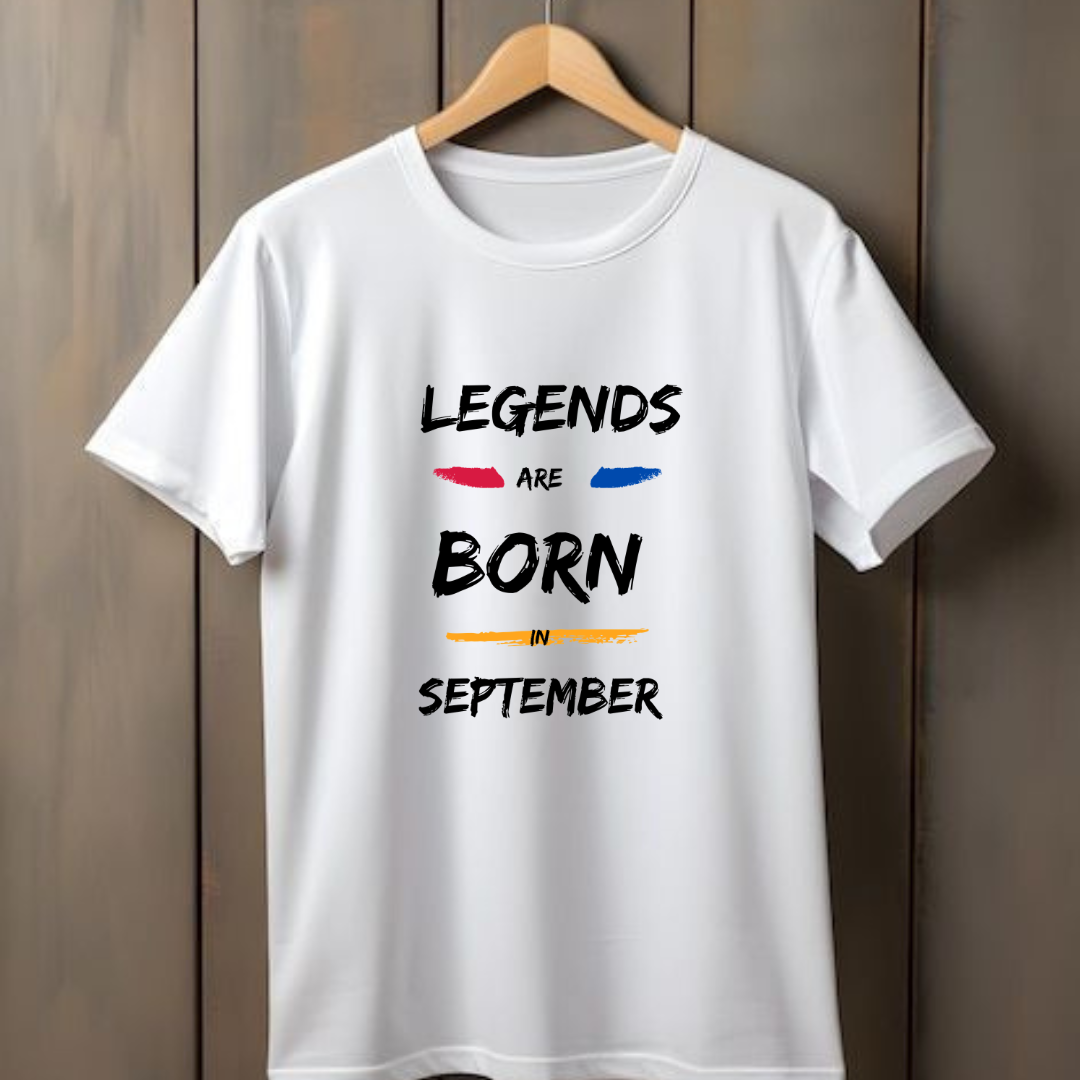 Legends are in Born in September