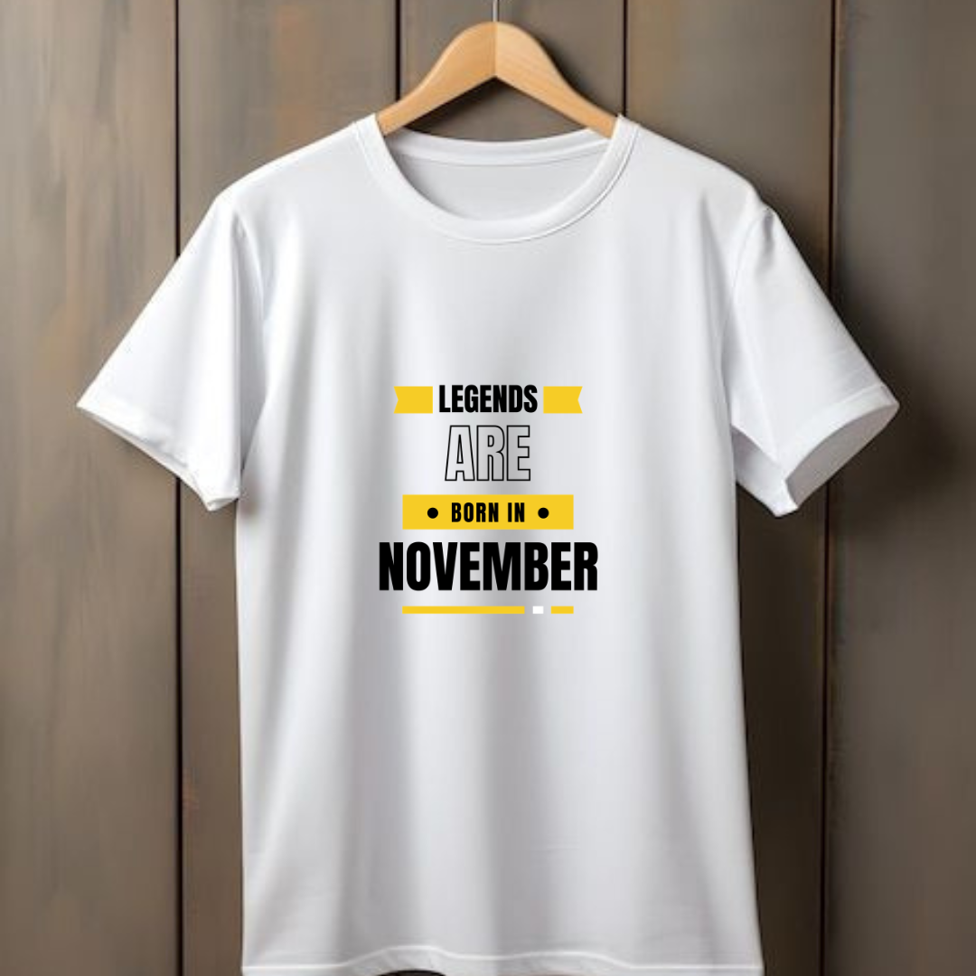 Legends are Born In November