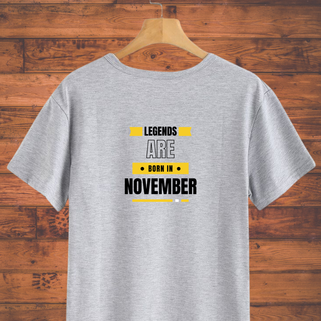 Legends are Born In November