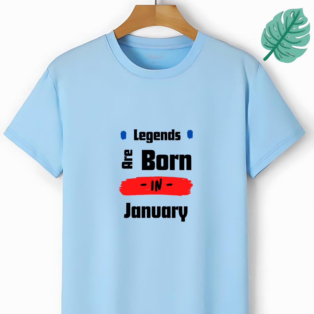 Legends are born in January