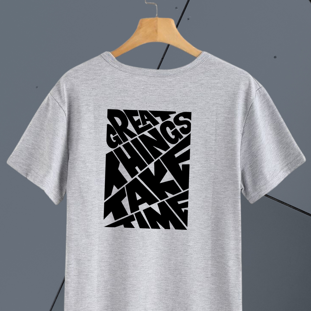 Great Things Take Time