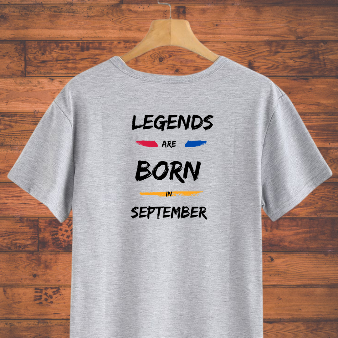 Legends are in Born in September