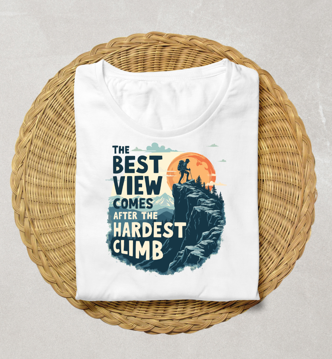 The Best view comes after hardest climb