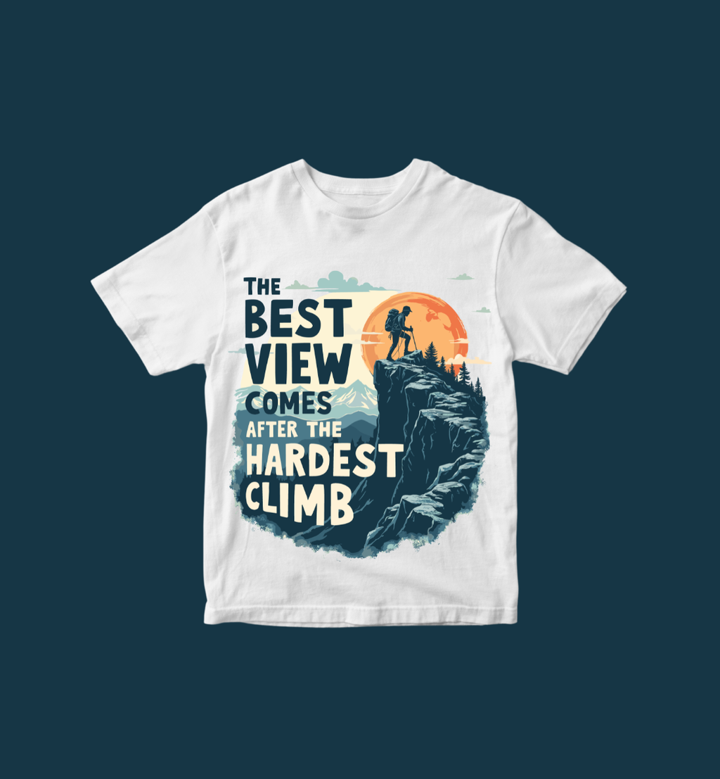 The Best view comes after hardest climb