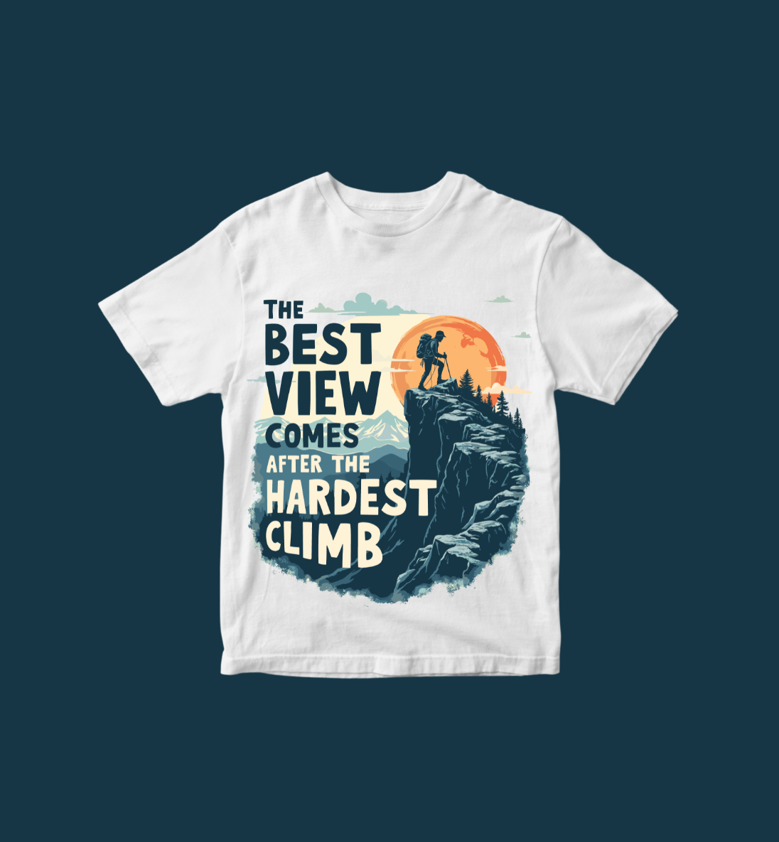 The Best view comes after hardest climb